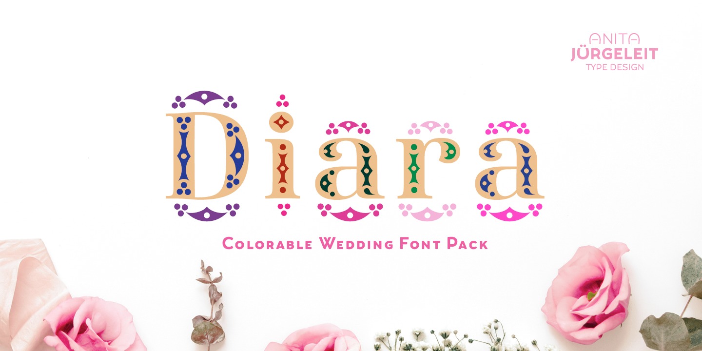 폰트 Diara